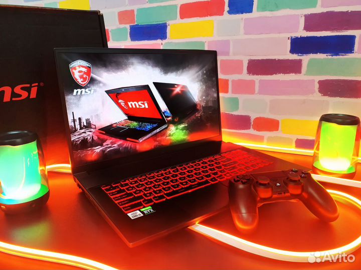 Мощный игровой ноутбук MSI на i5 GeForce RTX 3050