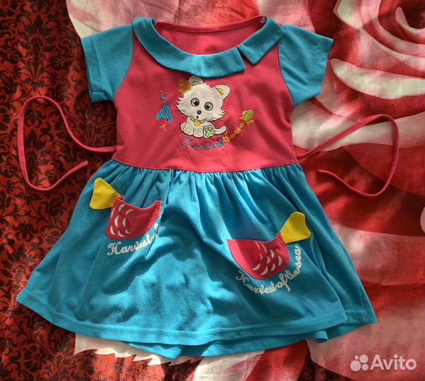 Платья для девочки 74-86