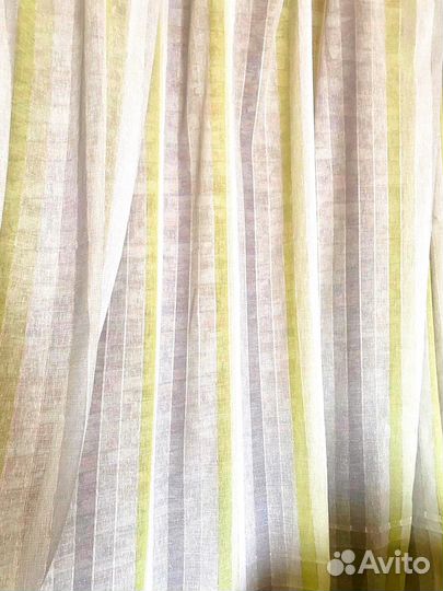 Тюль лён премиум