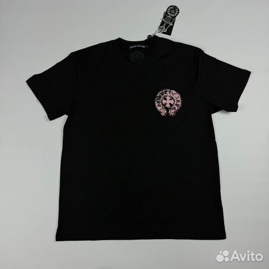 Футболка черная Chrome hearts