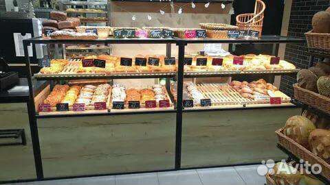 Витрины для выпечки новые