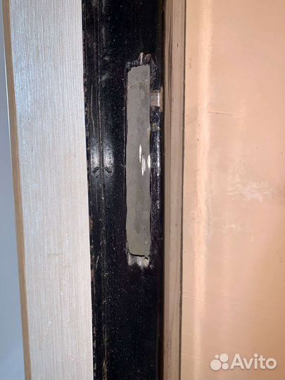 Дверь входная железная уличная бу