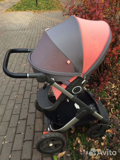 Коляска Stokke Trailz terrain + аксессуары