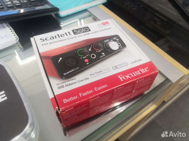 Focusrite Scarlett Solo 2nd gen зв/к