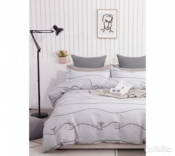 Постельное белье GoodNight Сатин Делюкс E022 с ком