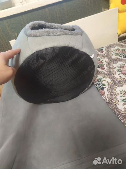 Домик для кошки теплый