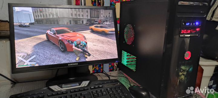 Мощный игровой компьютер Intel Xeon E3-1270
