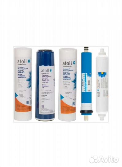 Комплект фильтров на атолл 102stda