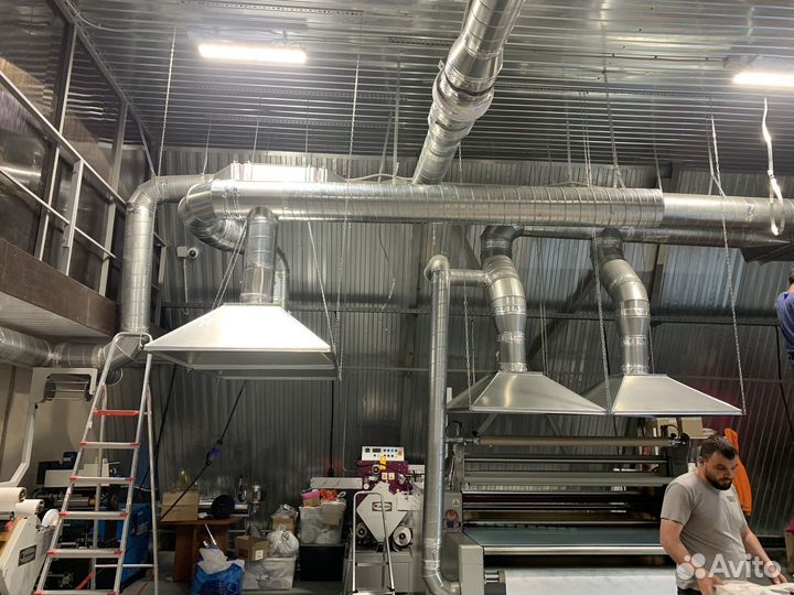 Монтаж систем вентиляции и кондиционирования