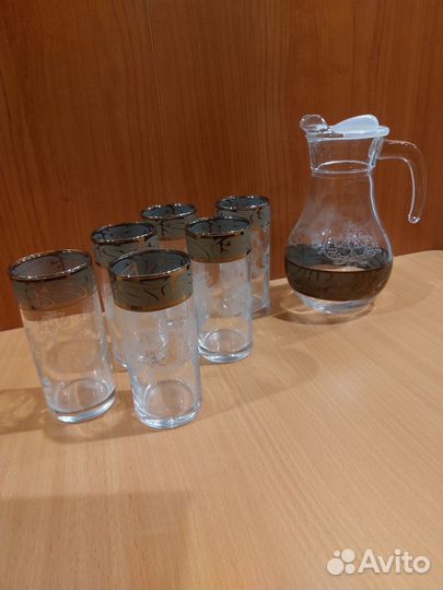 Набор 7пр (Графин+6стаканов) Pasabahce