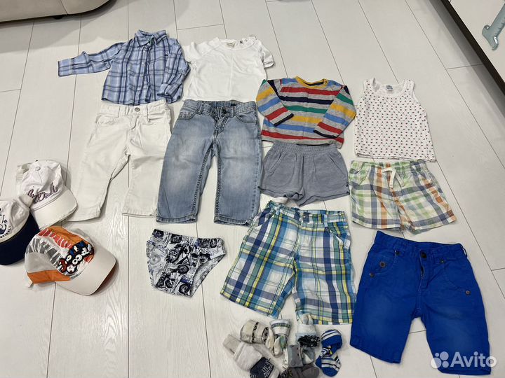 Большой пакет одежды для мальчика Zara