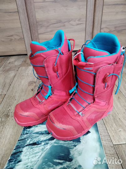 Сноубордические ботинки burton 42