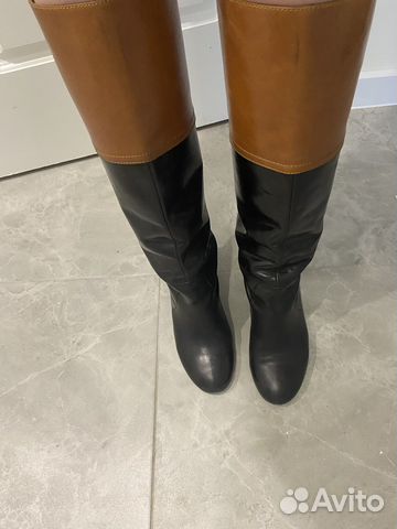 Carlo pazolini сапоги 38 натуральная кожа