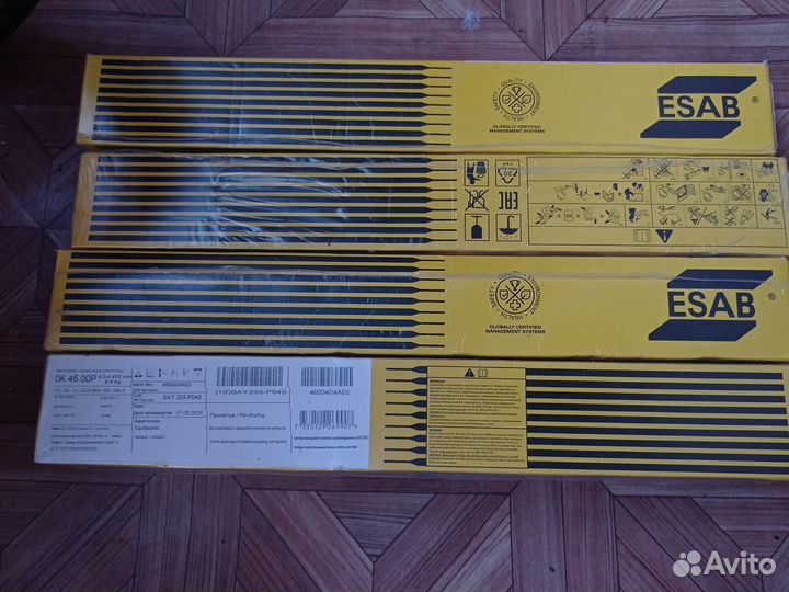 Электроды esab ок 46 4 мм