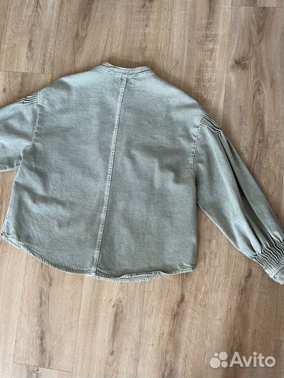 Джинсовая куртка / джинсовка zara женская