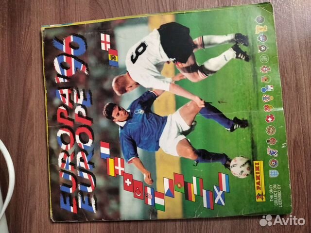 Журнал заполненный Евро 1996 Панини объявление продам