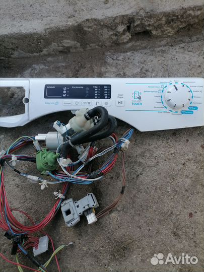 Панель управления стиральной машины