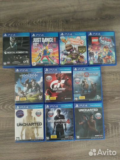 Диски для PS4