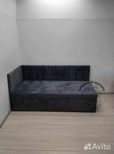 Детская кровать диван с мягкими бортиками