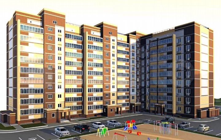 2-к. квартира, 67,7 м², 1/9 эт.