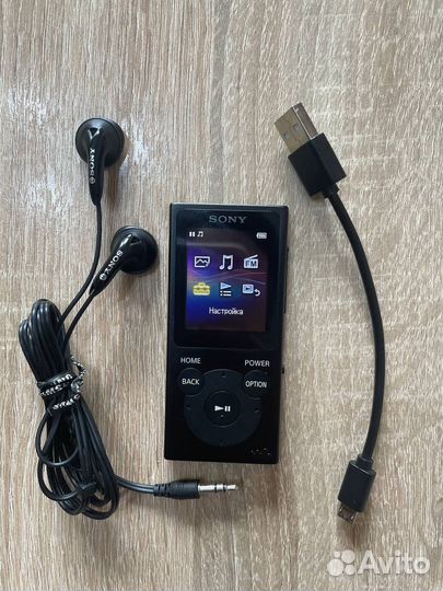 Mp3 плеер Sony Walkman NW-E394 на 8gb