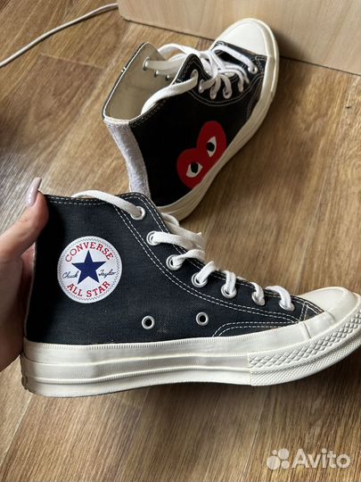 Кеды Comme Des Garçons Play x Converse Chuck