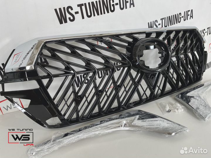 Решетка Toyota Land Cruiser 200 16- 21 г W429