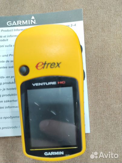 Gps навигатор garmin etrex venture hc