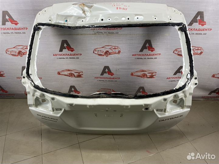 Дверь багажника Subaru Outback (B15) с 2014 года