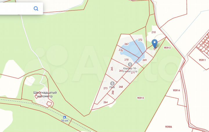 Участок 21,6 га (промназначения)