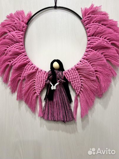 Ангел - макраме подарок ручная работа