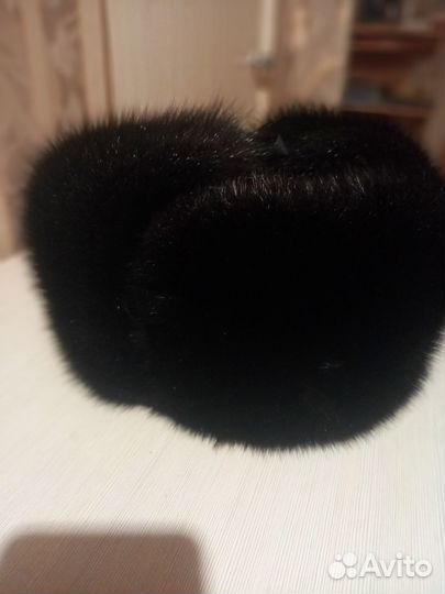 Норковая шапка мужская
