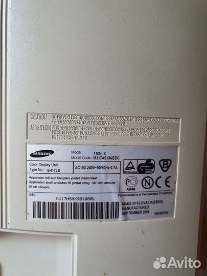 Монитор Samsung syncmaster