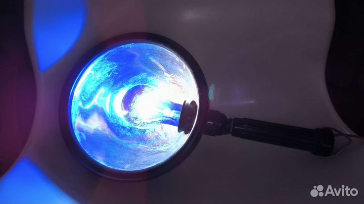 Лечебная синяя лампа