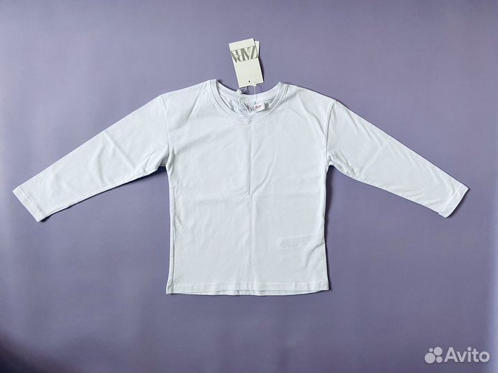 Лонгслив для девочки 110