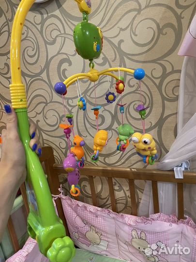 Музыкальная кровать на кроватку