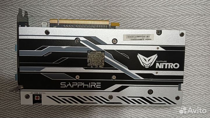 Sapphire nitro+ RX 480 8 Gb 2304