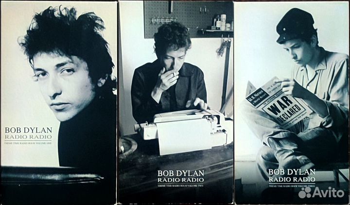 Музыкальный CD диск Bob Dylan radio radio BOX SET