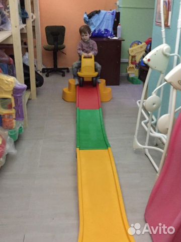 Горка с машинкой Lerado