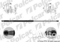 Амортизатор крышки багажника и капота Л П зад для citroën xsara (N0/N1/N2) 07.97-09.00 хэтчбек