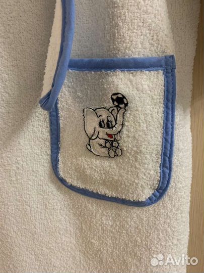 Детский махровый халат 5-9 лет