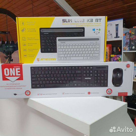 Клавиатура беспроводная для пк (новая)