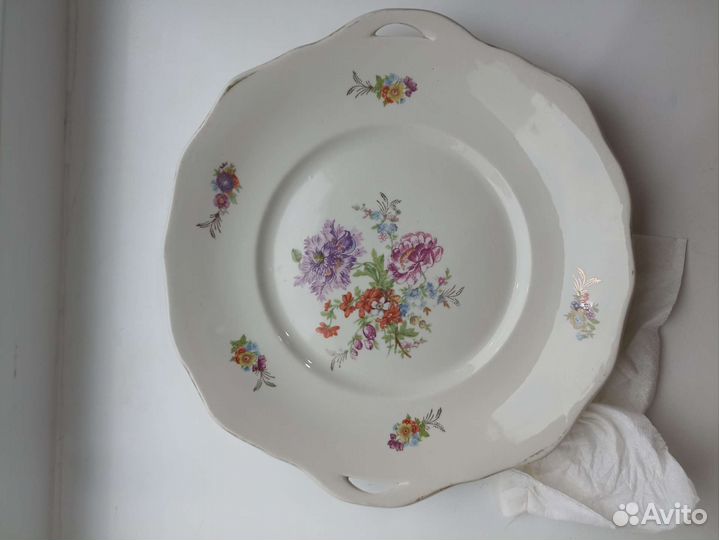 Тарелки посуда СССР блюда Чехия Рига Польша винтаж