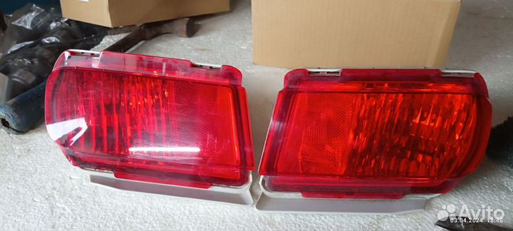 Стопы в бампер тойота Прадо