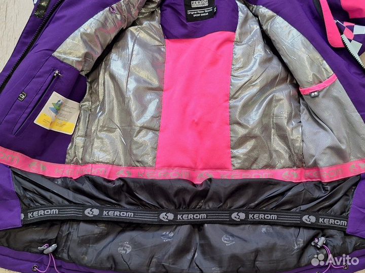 Куртка горнолыжка для девочки