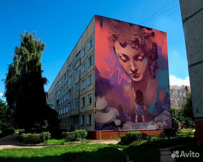 Граффити на заказ Художественное оформление стен