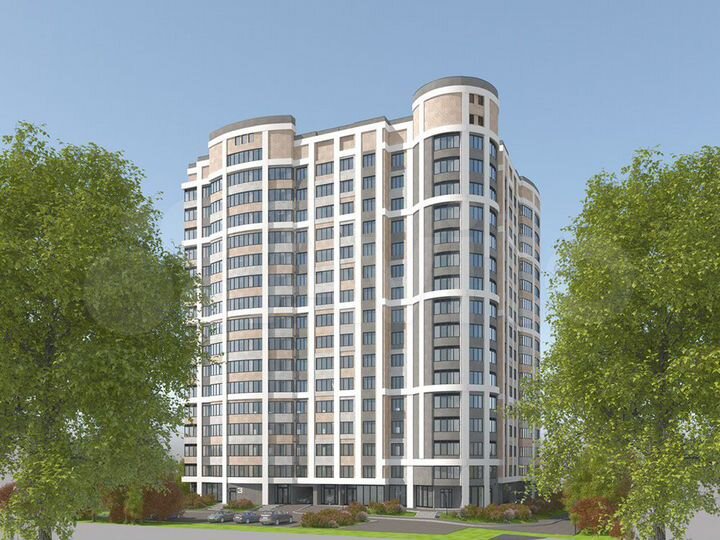 2-к. квартира, 68,8 м², 4/16 эт.