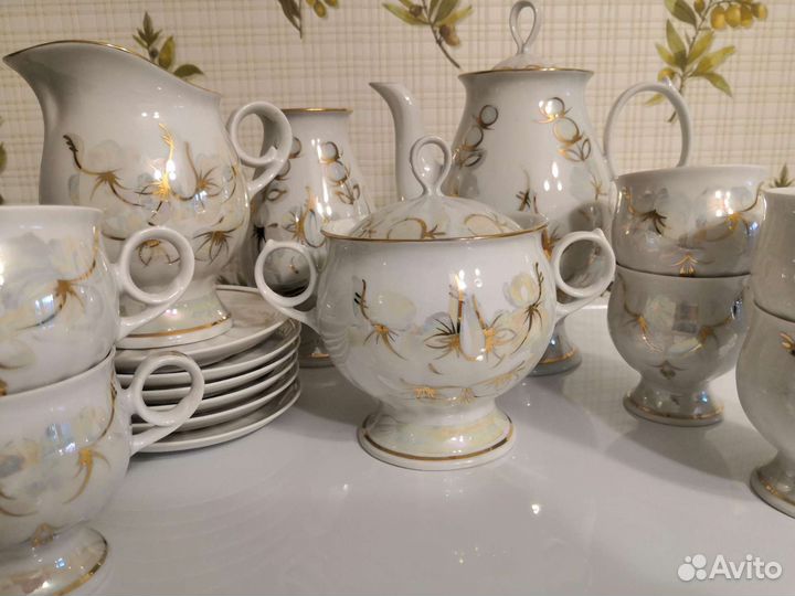 Кофейный сервиз новый СССР