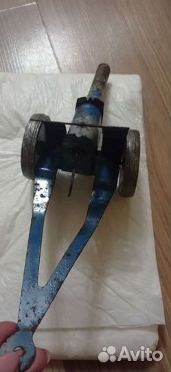 Игрушка пушка СССР