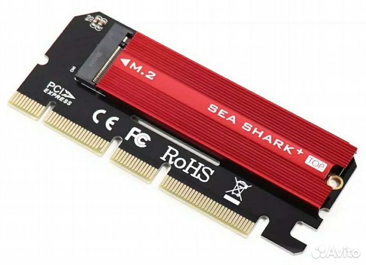 M2 nvme PCI-E адаптер